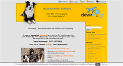 Desktop Screenshot of cleverdogs.de