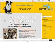 Tablet Screenshot of cleverdogs.de